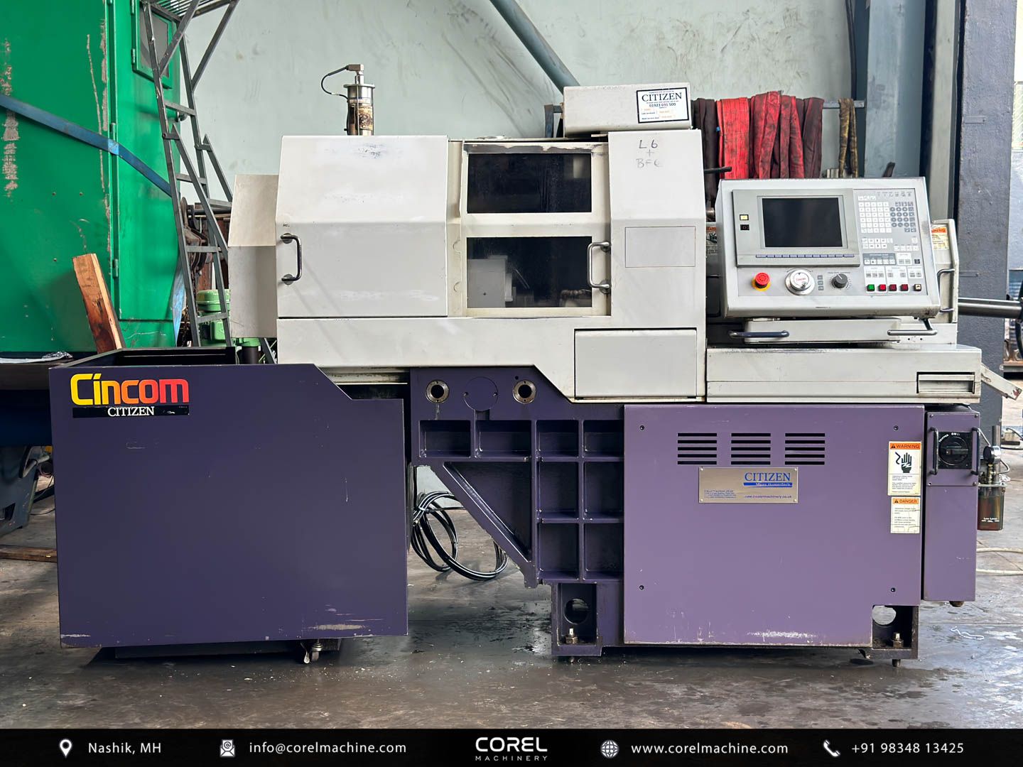 Buy Used CITIZEN L5 20 SLIDING HEAD CNC | Used CNC Turning Centers